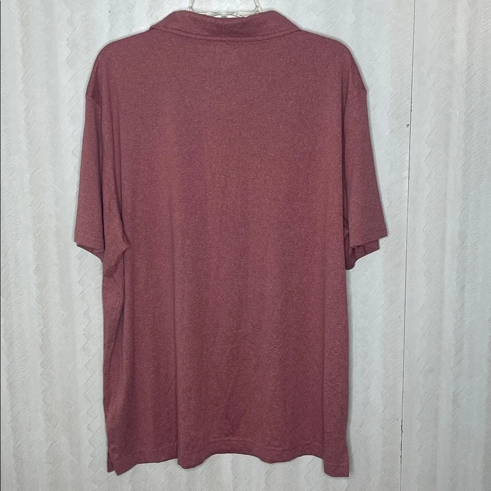 ❤️ 🆕 32 DEGREES COOL Heather Red Polo Size XXL